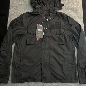 ALPHA INDUSTRIES M-65 Mod Deco Field Coat NWT S